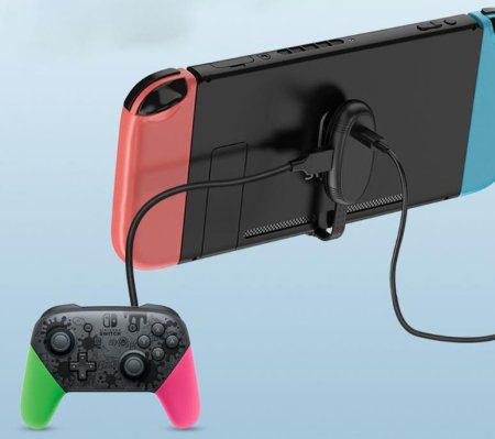 Переходник Type-C в USB + дополнительный Type-C AOLION (DNA 652) (Switch)