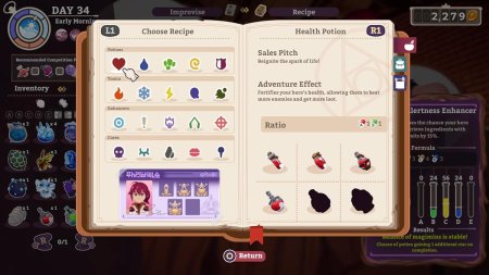 игра Potionomics: Masterwork Edition Лимитированный бокс-сет (Limited Box Set) (Switch) для Nintendo Switch
