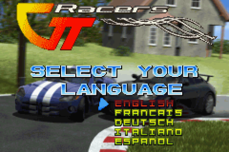 ГТ Гонка (GT Racers) (GBA) для Game boy