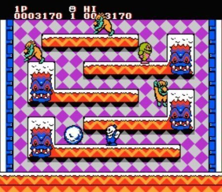 Сборник игр 4 в 1 YH 8034 CHASE HQ+MAD MAX+TELE TUBBIES+SNOW BROS (8 bit) для Денди 