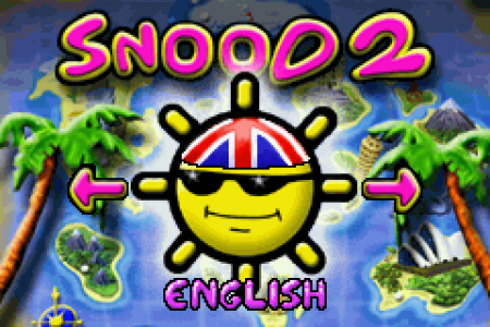   2  1 Snood / Snood 2: On Vacation (GBA)  Game boy