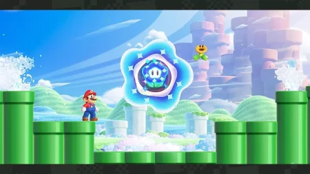 игра Super Mario Bros. Wonder Русская Версия (Switch) USED Б/У для Nintendo Switch