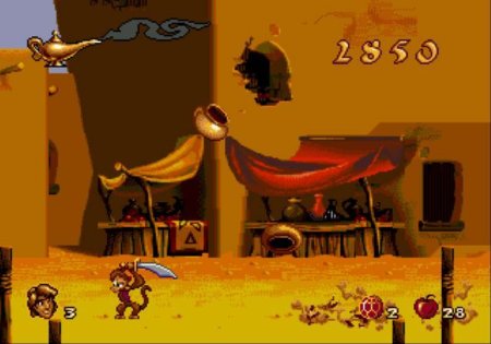 Сборник игр 8 в 1 BS8101 Aladdin + Earth Worm Jim + Sonic2 + Duffi Duck + Jurassic Park Rampage+ Mickey Mania + Pirates Dark Water + Zero Kamikaze Рус 