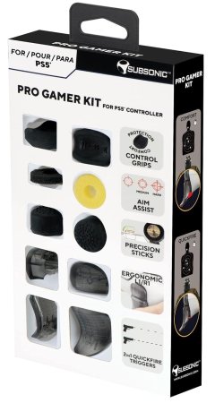 Накладки на стики для геймпада DualSense Subsonic Pro Gamer Kit (10 шт) (PS5)