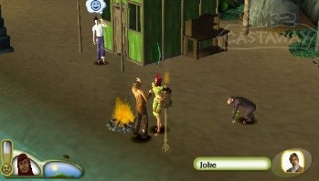  The Sims 2: Castaway (Робинзоны) (PSP) USED Б/У 