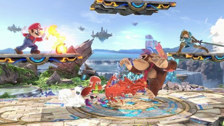 игра Super Smash Bros Ultimate Русская Версия (Switch) USED Б/У для Nintendo Switch