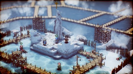 игра Triangle Strategy (Switch) USED Б/У для Nintendo Switch