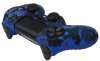  Защитный силиконовый чехол Controller Silicon Case (Non-Slip) для геймпада Sony Dualshock 4 Wireless Controller Камуфляж Черный/Синий (PS4) 