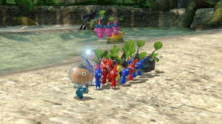 игра Pikmin 3 Deluxe (Switch) USED Б/У для Nintendo Switch