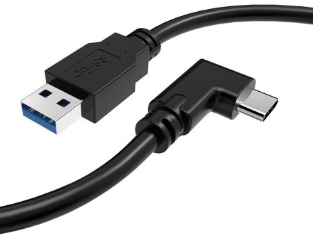Изогнутый кабель 4 м USB 3.2 Type-C для Oculus Quest 2
