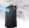 Съемные боковые панели для игровой приставки с отверстием Sony PlayStation 5 с дисководом Faceplate (Black) Черный (PS5)