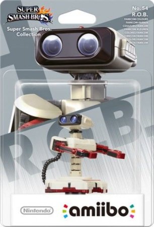 Amiibo: Интерактивная фигурка R.O.B. Famicon Colours (Super Smash Bros. Collection)