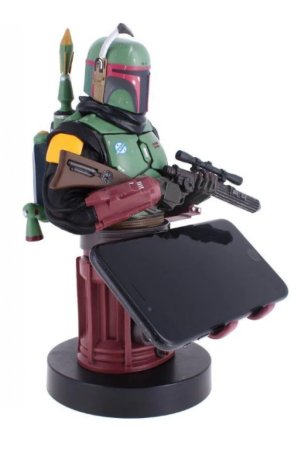  Фигурка подставка для геймпада/телефона Cable Guys: Боба Фетт (Boba Fett) Звездные Войны (Star Wars) (893377) 20 см 