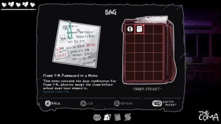 игра The Coma: Recut Русская Версия (Switch) для Nintendo Switch