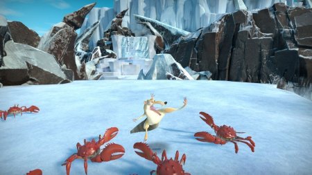 игра Ледниковый период (Ice Age): Сумасшедшее приключение Скрэта (Scrat's Nutty Adventure) Русская Версия (Switch) USED Б/У для Nintendo Switch