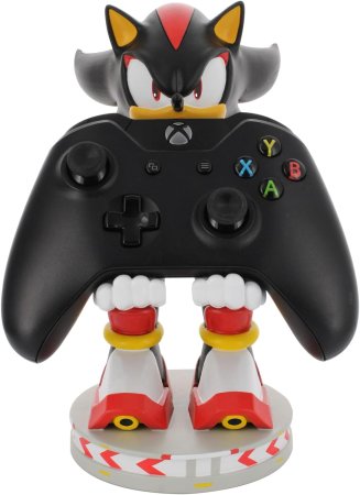 Фигурка подставка для геймпада/телефона Cable Guys: Тень (Shadow) Ёж Соник (Sonic the Hedgehog) (895913) 20 см