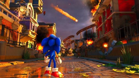 игра Sonic Forces + Super Monkey Ball: Banana Blitz HD (Switch) USED Б/У для Nintendo Switch