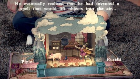 Купить игру Wonderbook: Книга заклинаний (Book of Spells) Русская Версия для PS Move (PS3) USED Б/У для Sony Playstation 3