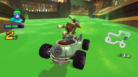 игра Nickelodeon Kart Racers Bundle (Код на загрузку) + Руль (Switch) для Nintendo Switch
