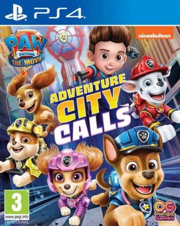  PAW Patrol The Movie: Adventure City Calls (  :   )   (PS4) Playstation 4