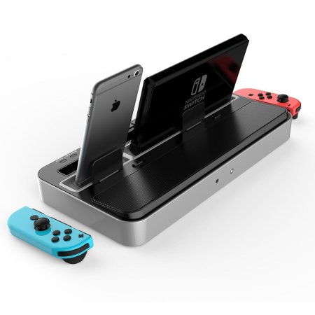 Подставка-зарядка для консоли/телефона + колонка iPega (PG-9119) (Switch/Android/IOS)