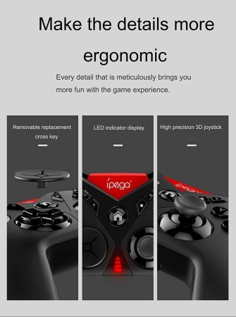 Геймпад беспроводной iPEGA (PG-SW001C) Urban Camouflage (Городской Камуфляж) (Switch/PC/Android)