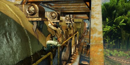 Купить игру Uncharted: 2 Among Thieves (Среди воров) Коллекционное издание (Collector’s Edition) Русская Версия (PS3) USED Б/У для Sony Playstation 3