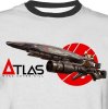 Футболка Gaya Borderlands 3 Atlas (Бордерлендс 3 Атлас) Мужская, Белая, Размер S для игровых фанатов