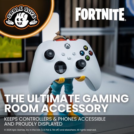Фигурка подставка для геймпада/телефона Cable Guys: Фишстик (Fishsticks) Фортнайт (Fortnite) 20 см
