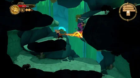игра Curse of the Sea Rats Русская Версия (Switch) USED Б/У для Nintendo Switch
