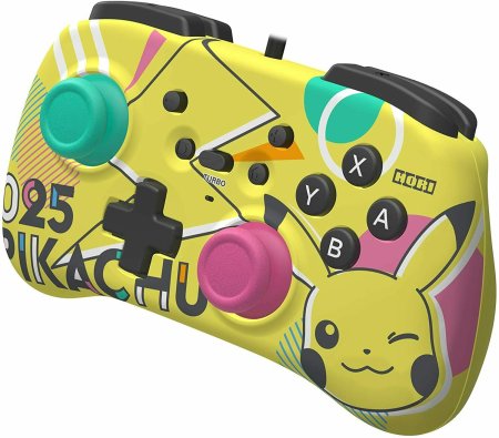 Геймпад проводной Пикачу-025 (Pikachu-025) HORI (NSW-278A) (Switch)