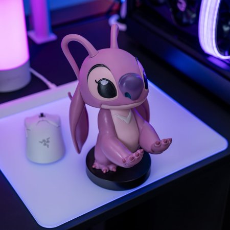  Фигурка подставка для геймпада/телефона Cable Guys: Стич Энджел (Stitch Angel) Дисней Стич (Disney Stitch) (896408) 20 см 