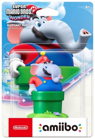 Amiibo: Интерактивная фигурка Слон Марио (Elephant Mario) (Super Mario Bros. Wonder Collection)