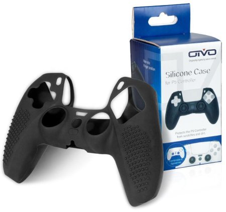 Силиконовый чехол для геймпада Playstation DualSense OIVO (IV-P5227) Черный (PS5)