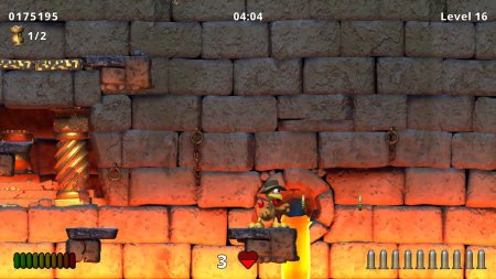Игра Crazy Chicken (Сумасшедшие цыплята): Jump 'n' Run Traps and Treasures (PS4) Playstation 4