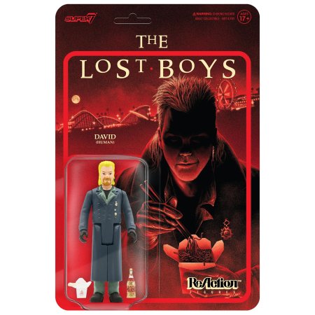 Подвижная фигурка Super7 ReAction figures: Вампир Дэвид (David) Пропащие ребята (Lost Boys) (LOSTW01-DAV-01) 9,5 см 