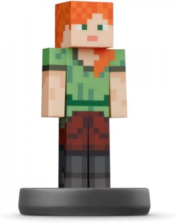 Amiibo: Комплект фигурок: Стив (Steve) + Алекс (Alex) (Super Smash Bros Collection)
