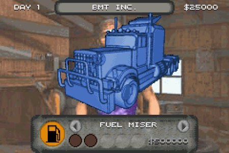 Мазатракеры (Big Mutha Truckers) Русская Версия (GBA) для Game boy