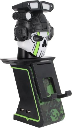 Фигурка подставка для геймпада/телефона Cable Guys ICON: Призрак (Ghost) Колл оф Дьюти (Call of Duty) (895616)