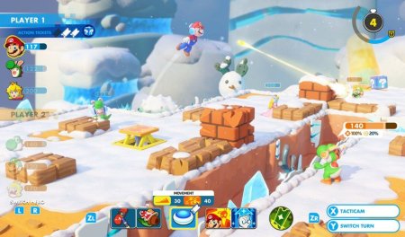 игра Mario + Rabbids Kingdom Battle (Битва За Королевство) Русская Версия (Switch) для Nintendo Switch