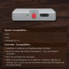 Адаптер для подключения беспроводного геймпада Xbox/PS5/PS4 к PS One/PS2/PC 8BitDo (PC/Switch) 