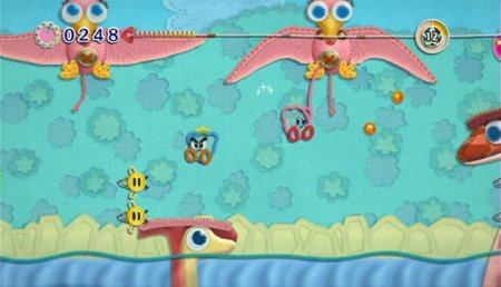 Купить игру Kirby's Epic Yarn (Wii/WiiU) USED Б/У на Nintendo Wii диск