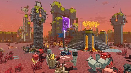 игра Minecraft Legends Deluxe Edition Русская Версия (Switch) для Nintendo Switch