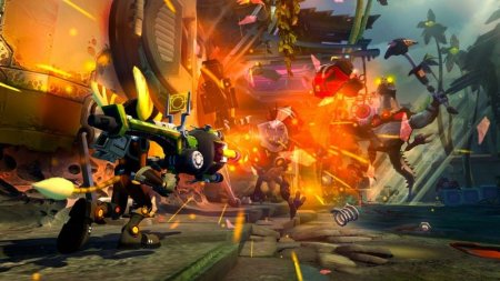 Купить игру Ratchet and Clank: Nexus Русская Версия (PS3) USED Б/У для Sony Playstation 3