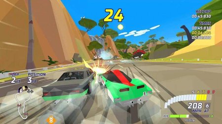 Игра Hotshot Racing Русская Версия (PS4) Playstation 4