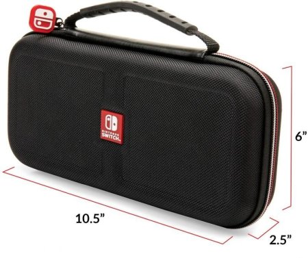 Чехол-сумка + кейс для картриджей Deluxe Travel Case (NNS40) (Switch)