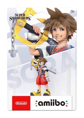 Amiibo: Интерактивная фигурка Сора (Sora) (Super Smash Bros.)