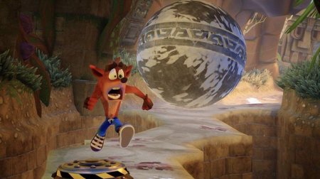 игра Crash Bandicoot N. Sane Trilogy (Switch) USED Б/У для Nintendo Switch