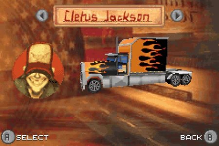 Мазатракеры (Big Mutha Truckers) Русская Версия (GBA) для Game boy