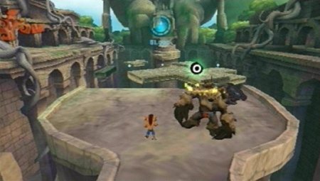  Crash of The Titans (Крэш: Битва Титанов) Русская Версия Essentials (PSP) USED Б/У 